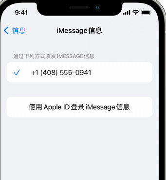 广丰apple维修iPhone上无法正常发送iMessage信息 