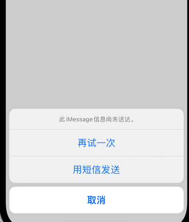 广丰apple维修iPhone上无法正常发送iMessage信息